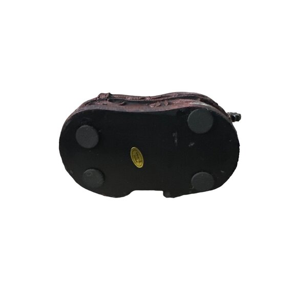 Salt and Pepper Shaker Holder Western Spurs Pewter Country Kitchen Dining - Picture 4 of 6